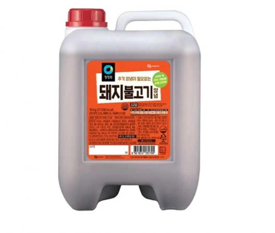 청정원 돼지불고기 양념 10kg 이미지