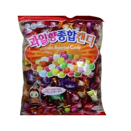 칠성제과 과일향 종합 캔디 사탕 700g