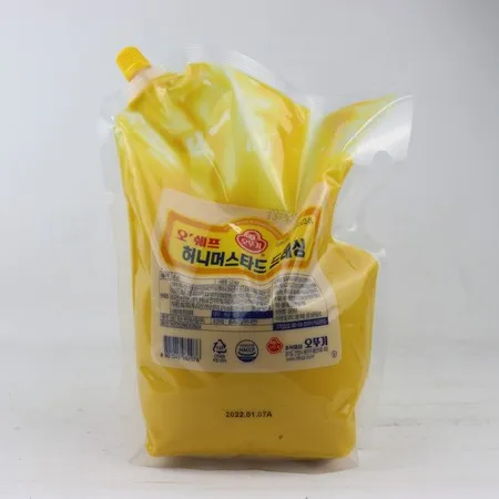 허니머스타드 소스 오뚜기 오쉐프 2kg