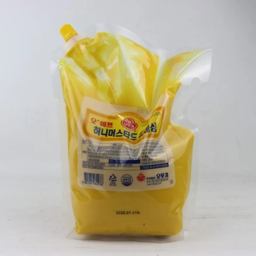 허니머스타드 소스 오뚜기 오쉐프 2kg 이미지
