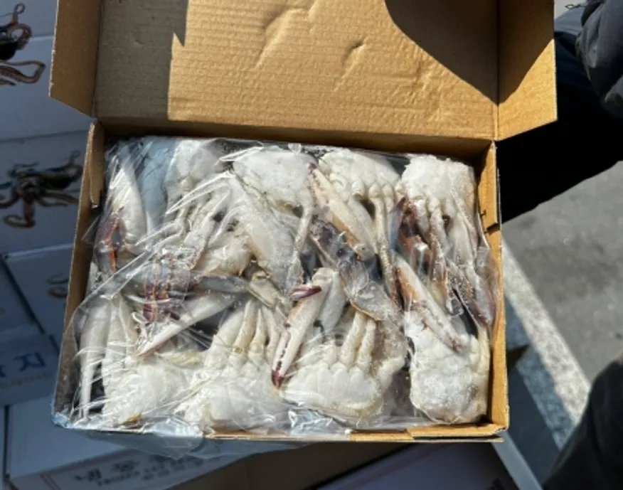 절단꽃게 절단게-- L -- 450g 이미지