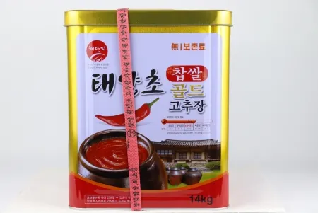 해단지 찹쌀 태양초골드고추장 14kg