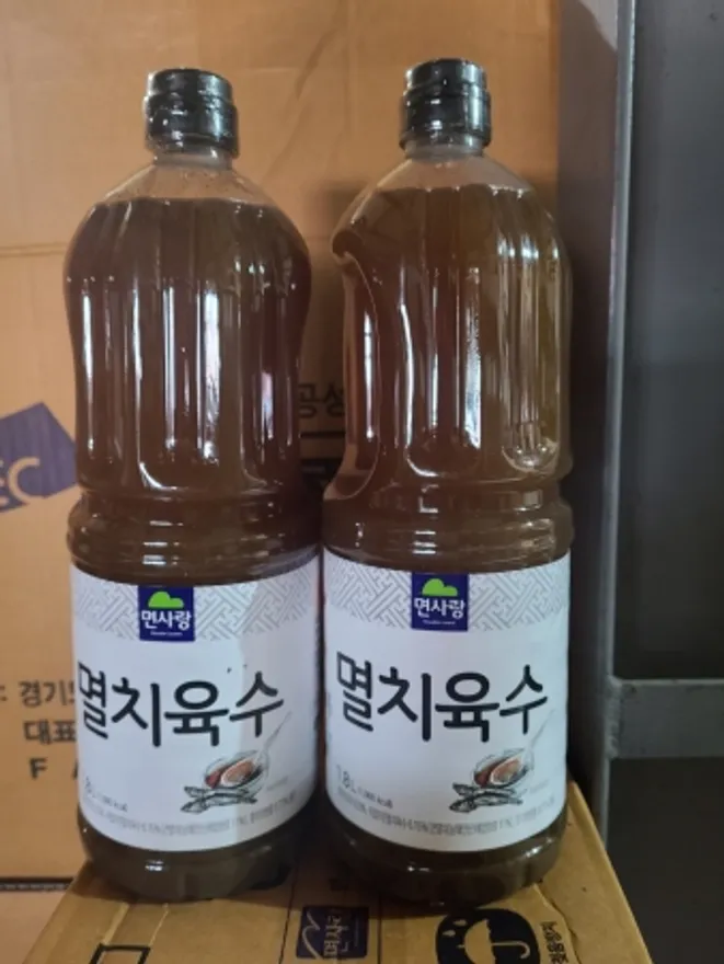 면사랑 멸치육수 1.8L 이미지