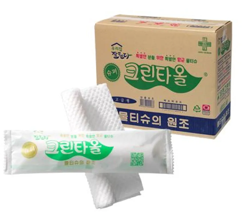 크린타올 물수건 물티슈 (400매) 이미지