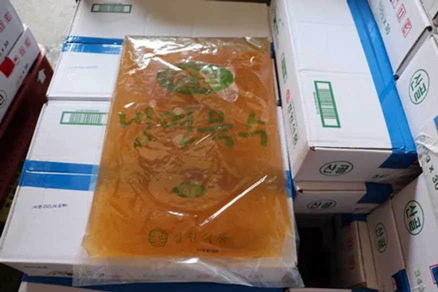 경원식품 냉면육수 산골육수 벌크포장 (5L x 2) 1박스 이미지