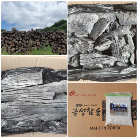 금성참숯 국내산 참숯 백탄 14kg 이미지