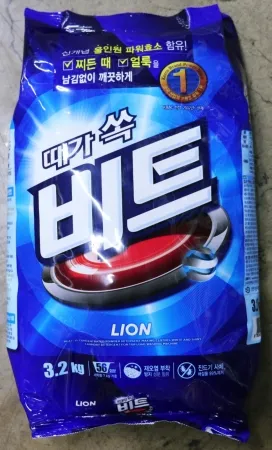 때가쏙비트 가루세제 세탁세제 일반 드럼용 리필용 3.2kg