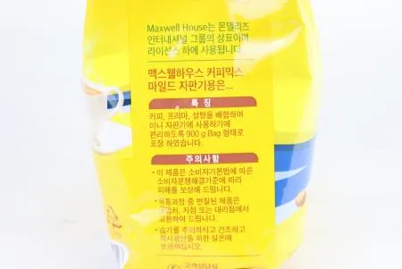 동서식품 맥스웰하우스 커피믹스 마일드 자판기용 800g 이미지