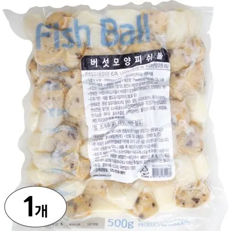 랜시 버섯모양 피쉬볼 500g