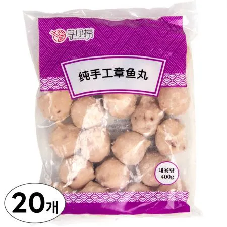 등니노 문어 피쉬볼 1박스(400g x 20개)