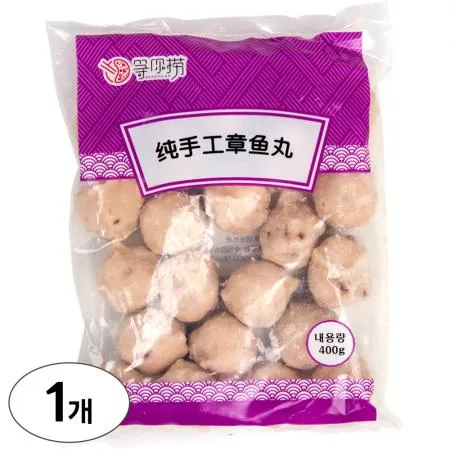 등니노 문어 피쉬볼 400g 마라탕 훠궈 샤브샤브 완자 어묵볼