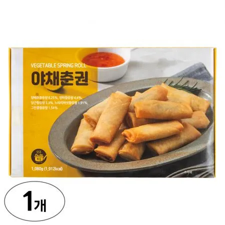 랜시 야채춘권 1.08kg