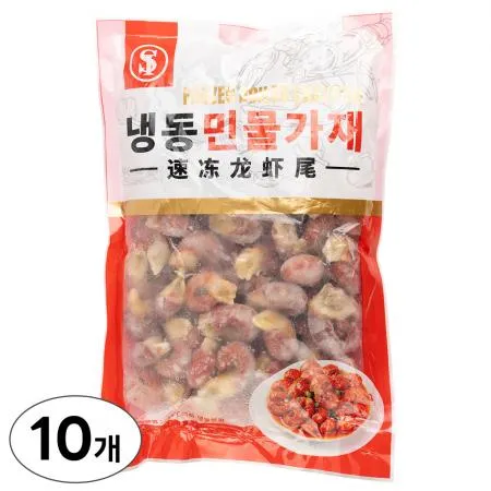 냉동 민물가재 자숙 가재꼬리(50 - 60미) 350g x 10개 - 1박스