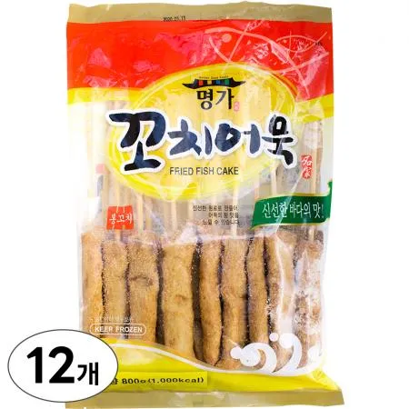 명가 봉 꼬치어묵 800g x 12봉 - 1박스