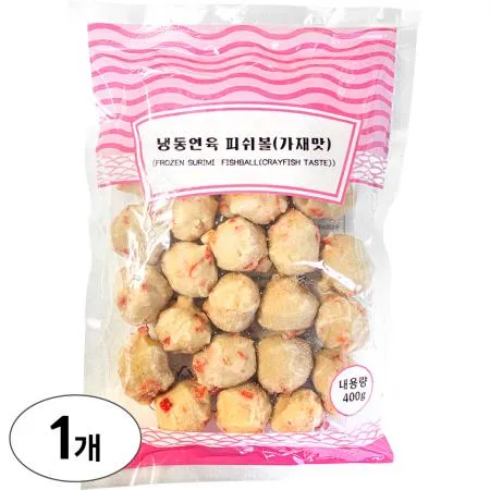 가재 피쉬볼 400g 마라탕 샤브샤브 어묵볼 완자