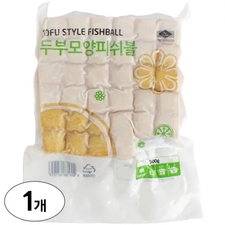 랜시 두부모양 피쉬볼 500g