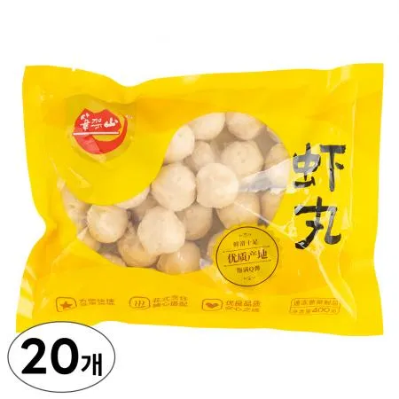 필가산 한길 새우 피쉬볼 1박스(400g x 20개) 마라탕 완자 어묵볼