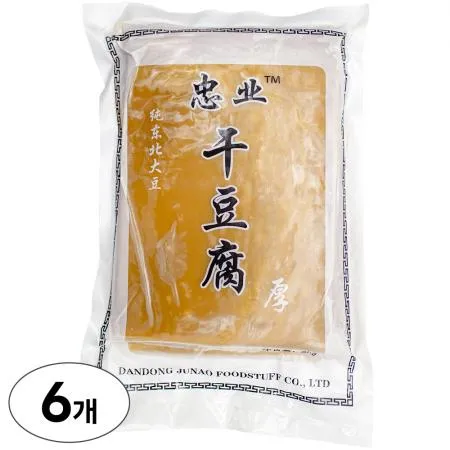 충업 냉동 두부피 (포두부 건두부) 2kg x 6개 - 1박스