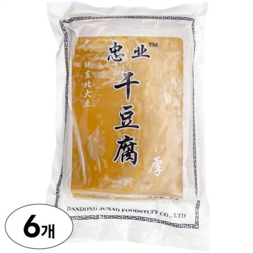 충업 냉동 두부피 (포두부 건두부) 2kg x 6개 - 1박스 이미지