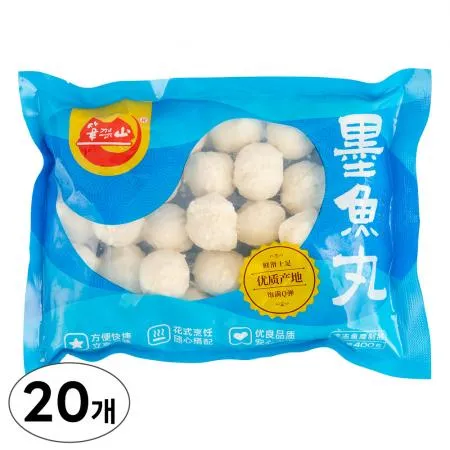 필가산 한길 갑오징어 피쉬볼 1박스(400g x 20개) 오징어 어묵볼