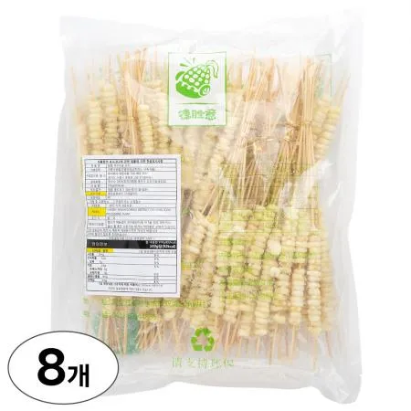 냉동 옥수수알 꼬치 970g (100꼬치) x 8개 - 1박스
