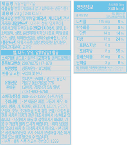 상품정보제공고시