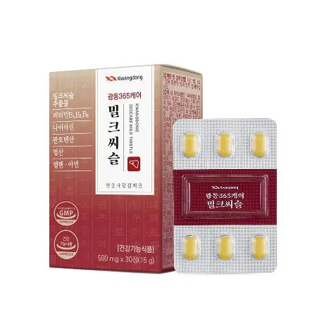 광동 365케어 밀크씨슬 500mg x 30캡슐