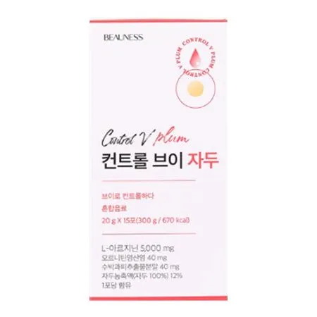 뷰니스 컨트롤V자두 20gX15포 1박스(30포)