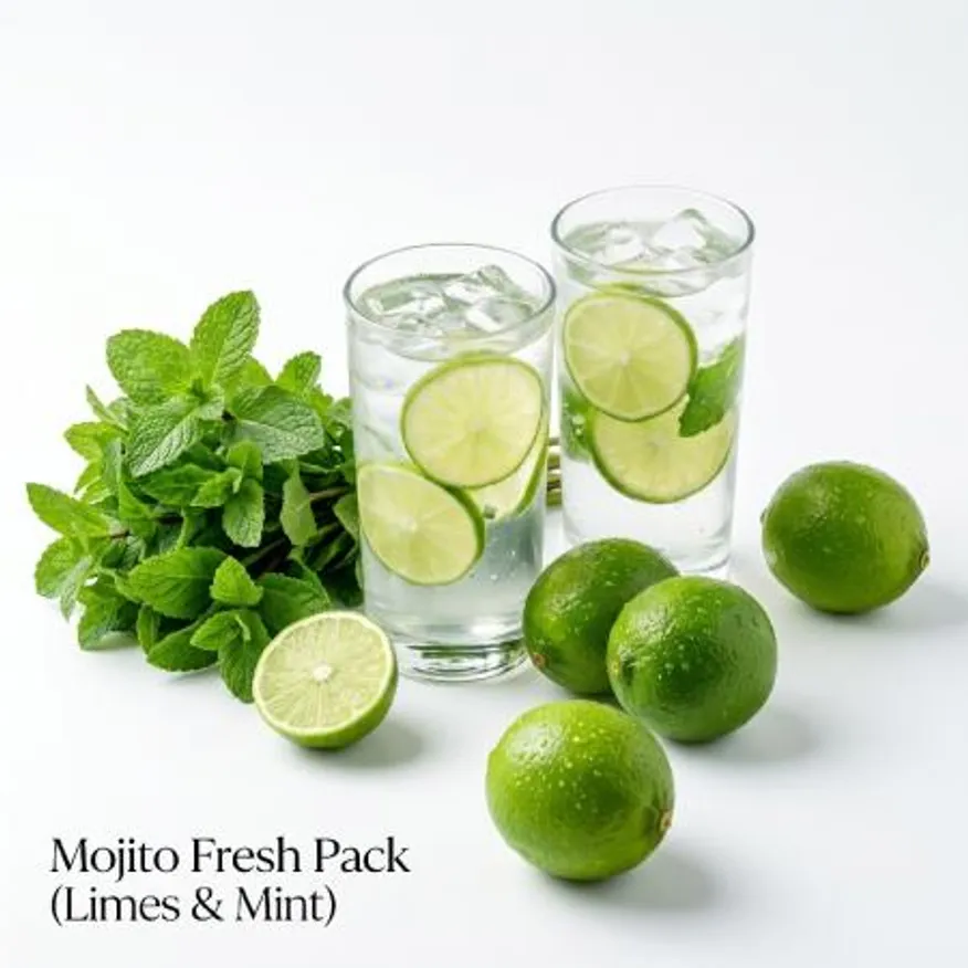 모히또 450g 세트(라임 5개+애플민트 50g) 이미지