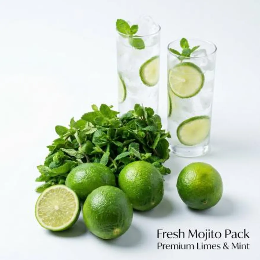 모히또 450g 세트(라임 5개+애플민트 50g) 이미지