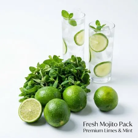 모히또 450g 세트(라임 5개+애플민트 50g)  이미지