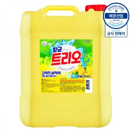 [애경]트리오 항균 주방세제 14kg x1개