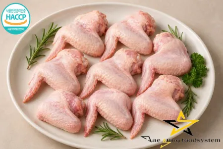 (냉동) 닭날개 2.5KG(팩포장,날개(윙,봉 랜덤) - 덴마크산