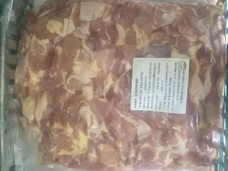 (냉장)염지닭정육 2KG(작업)염지 사이즈 3*3 중량 25g-35g 순한맛-염지 - 브라질산