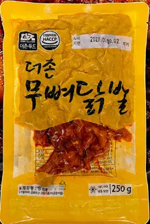 더존 무뼈닭발 250g 국내산 닭발