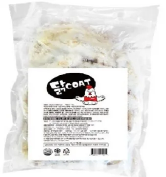 (냉동)닭코트 1kg 국내산 닭껍질튀김