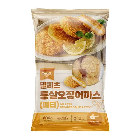 델리츠 통살오징어까스(80g)