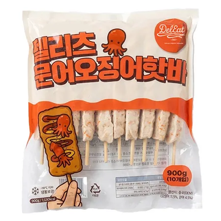 델리츠 문어오징어핫바 90g