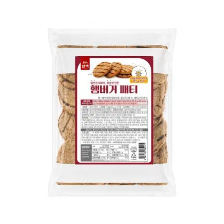 한맥 햄버거패티 1kg(50g*20개입) 이미지