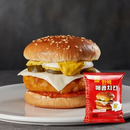 한맥 매콤치킨버거 190g