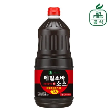 이엔푸드 메밀소바소스 1.8L