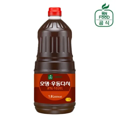 이엔푸드 오뎅우동다시 1.8L