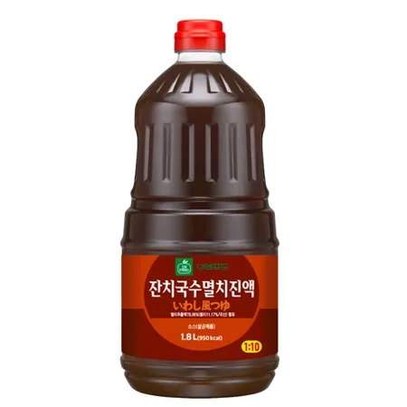 이엔푸드 잔치국수 멸치진액 1.8L