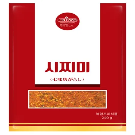 이엔푸드 시치미(파우치) 240g