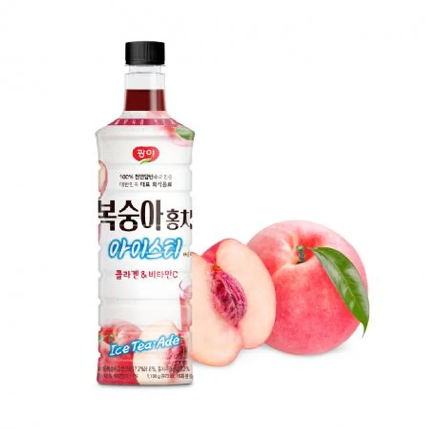 광야 복숭아 홍차 이미지