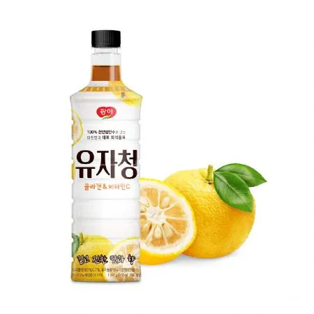 광야 유자청