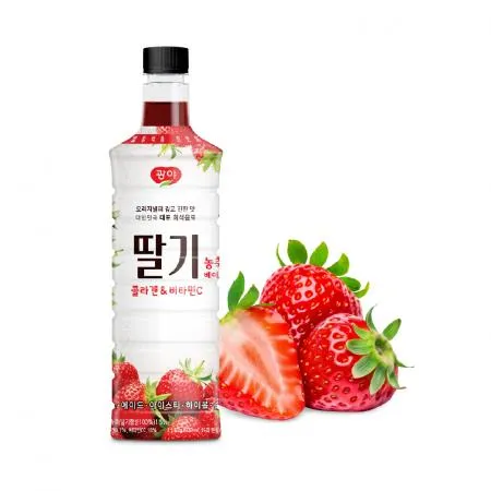 광야 딸기 음료베이스 청