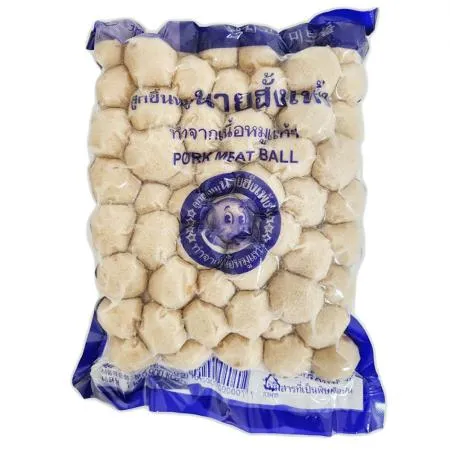 태국 냉동 돼지고기 미트볼 룩신무 1kg 완자 동남아요리 PORK MEAT BALL