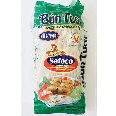 베트남 사포코 분투이 쌀국수 300g 버미셀리 분짜면 건면 Safoco Bun Tuoi Vermicelli