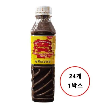 태국 메리안 발효 피쉬소스 380ml x 24개 1박스 메리앤 솜땀소스 파파야 Mae Rien Fermented Fish Sauce